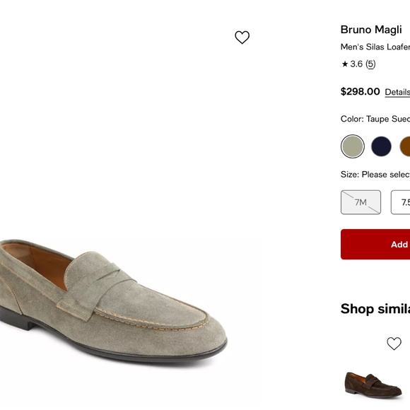 Two Pair of SZ12 Bruno Magli loafers main image 5